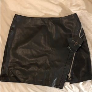 Zara leather skirt